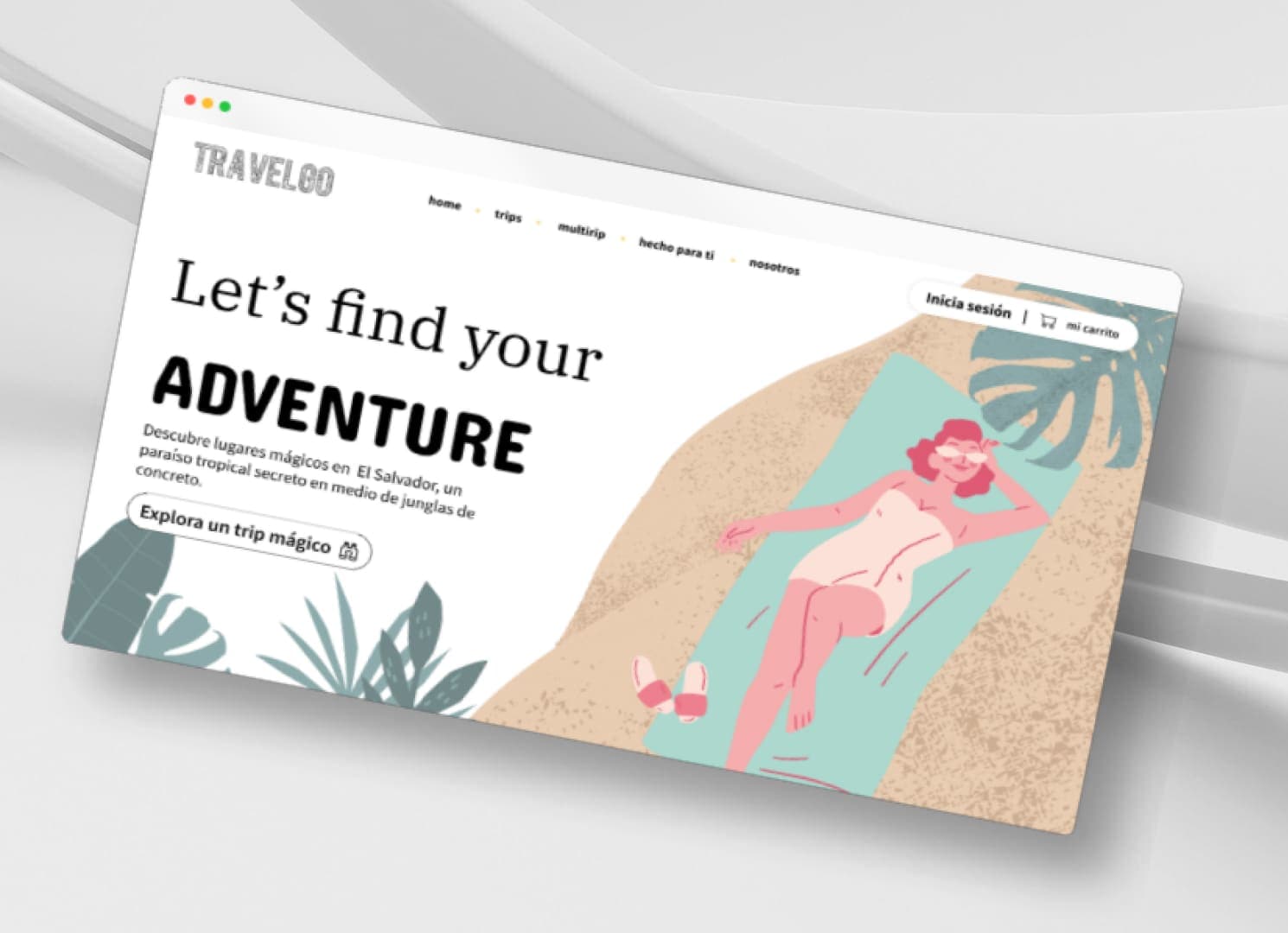 Travel GO mockup
